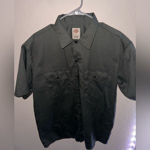 Dickies Button Up- Short Sleeve